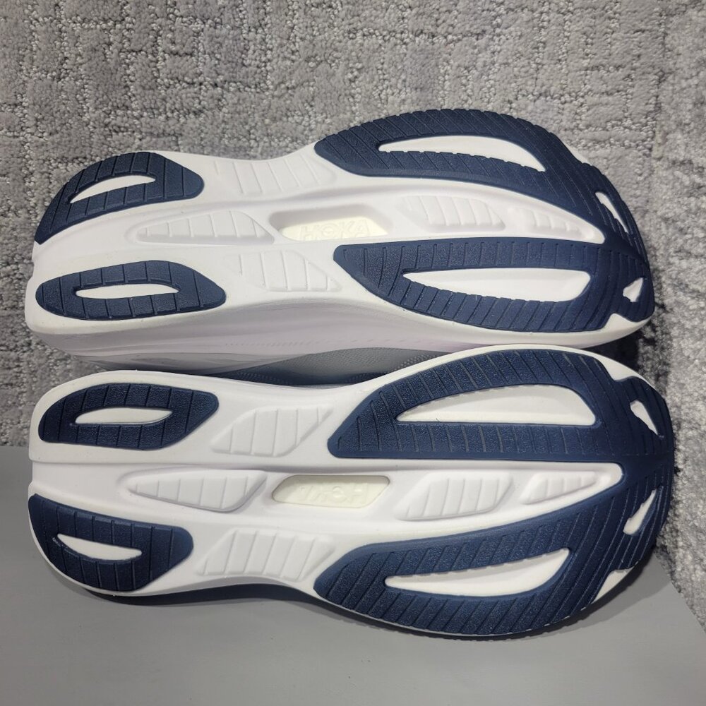 Hoka One One Skyward Laceless Men's Size US 8D Gray Athletic Running Sneakers. - Picture 10 of 12
